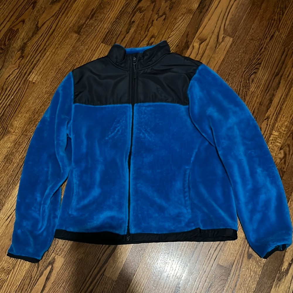 Danskin blue full zip jacket